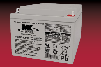 MK Battery ES26-12 | 12V 26Ah SLA Battery